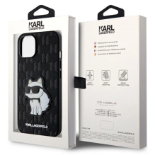 Karl Lagerfeld KLHCP14MSAKHPCK iPhone 14 Plus 6.7&quot; black / black Saffiano Monogram Choupette