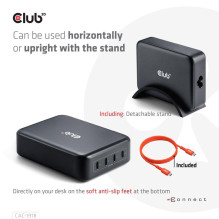 MOBILE CHARGER 4PORT / GAN 240W CAC-1918 CLUB3D