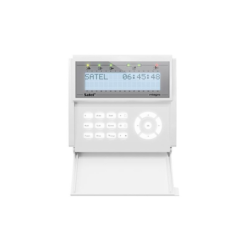 KEYPAD LCD / INTEGRA WHITE / INT-KLCD-W SATEL