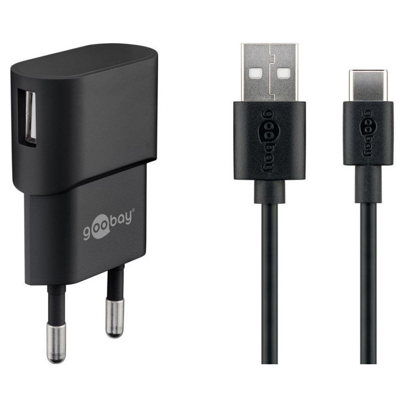 Goobay , 45298 USB-C Charger Set (5 W), Cable 1 m