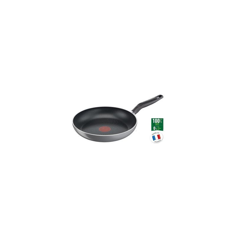 TEFAL C2730653 Super Start Pan, 28 cm, Suitable for induction, Grey