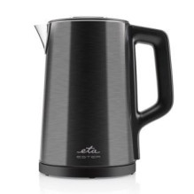 ETA Kettle , 459790000 , Electric , 2200 W , 1.5 L , Stainless steel , 360° rotational base , Black