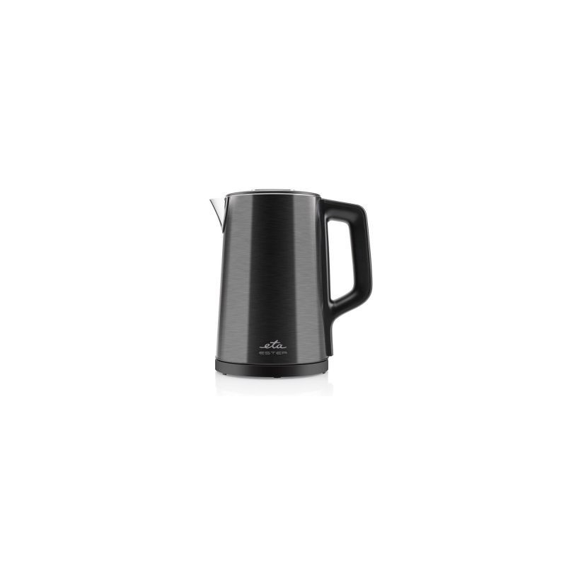 ETA Kettle , 459790000 , Electric , 2200 W , 1.5 L , Stainless steel , 360° rotational base , Black