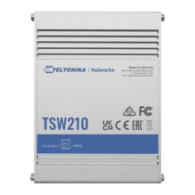 Teltonika , Switch , TSW210 , Unmanaged , Wall mountable , 1 Gbps (RJ-45) ports quantity 8 , 10 Gbps (RJ-45) ports quant