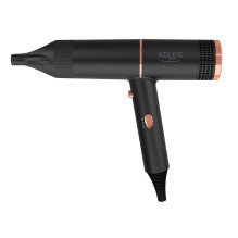 Adler Hair Dryer , AD 2278 , 1400 W , Number of temperature settings 2 , Ionic function , Black