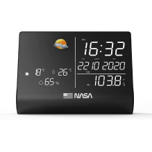 Nasa WSP1300 Black Weather Station / Speaker BT