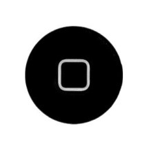 HOME button for iPad 2 black HQ