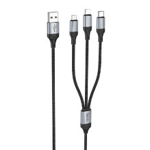 USB cable HOCO (X102) 3in1...