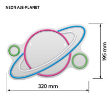 Aktyvuotas AJE-NEON PLANET LED neonas