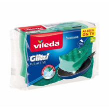 Profiled Sponge Scourer Vileda Pur Active 2 pcs.