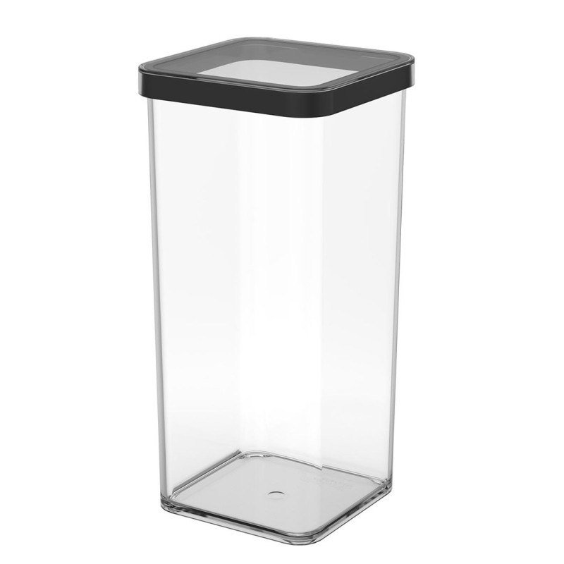 Food Container - LOFT 1.5L Clear/ Black