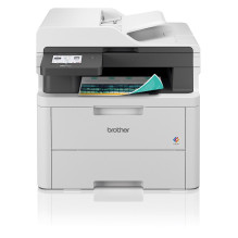 Laser Printer - Brother MFC-L3740CDW, A4, 2400 x 600 DPI, 18 pages. per minute, Wi-Fi