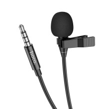 Wired microphone Hoco L14 3.5mm black