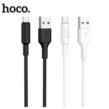 USB kabelis Hoco X25 microUSB 1.0m baltas