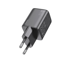 Įkroviklis Hoco N40 USB-C PD20W juodas