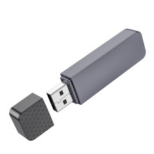 Atminties kortelių skaitytuvas Hoco HB45 2-in-1 USB2.0 pilkas