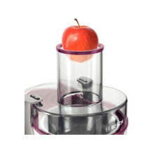 Bosch MES25C0 juice maker Centrifugal juicer 700 W Cherry (fruit), Transparent, White