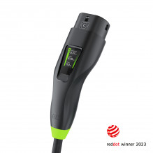 „Green Cell Habu EV“ mobiliųjų įrenginių įkroviklis, 11 kW, 7 m, 2 tipo į CEE 16 A, skirtas elektromobilių įkrovimui, EV