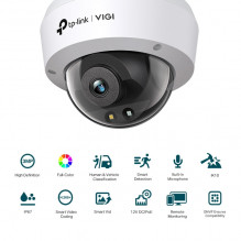 TP-LINK VIGI 3MP Full-Color Dome Network Camera VIGI C230, 2.8mm