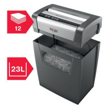 Rexel Momentum X312 paper shredder Particle-cut shredding Black, Grey