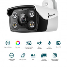 TP-LINK VIGI 3MP Outdoor Full-Color Bullet Network Camera VIGI C330, 4mm