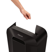 Fellowes Powershred LX41 paper shredder Particle-cut shredding Black