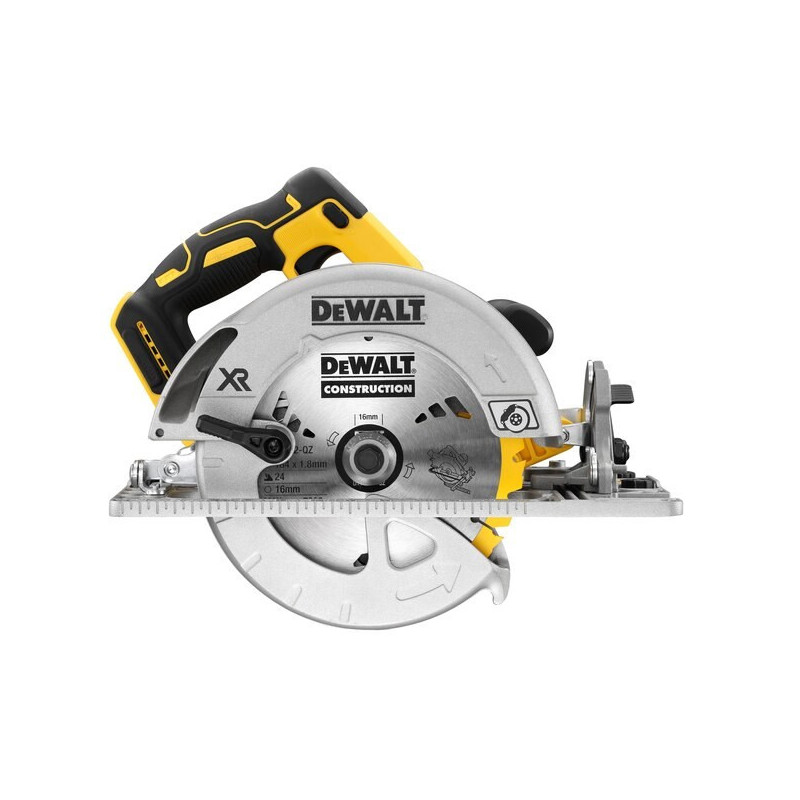 DeWALT DCS572NT portable circular saw 18.4 cm Yellow 5500 RPM