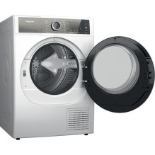 Hotpoint H8 D94WB EU būgninė džiovykla Laisvai pastatoma priekinė apkrova 9 kg A+++ Balta