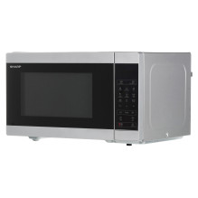 Sharp Buitinė technika YC-MG81E-S mikrobangų krosnelė Stalviršis Grilis mikrobangų krosnelė 28 L 900 W Juoda, pilka