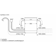 Bosch Series 4 SMS4EKC06E laisvai pastatoma indaplovė Black E