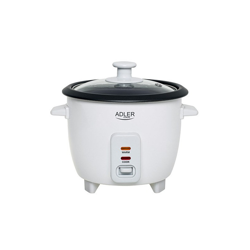 Adler AD 6418 Rice cooker Black, Stainless steel 1000 W