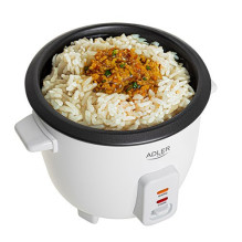 Adler AD 6418 Rice cooker Black, Stainless steel 1000 W