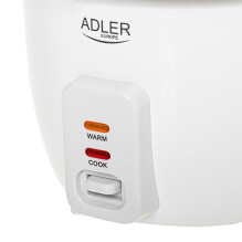 Adler AD 6418 Ryžių viryklė juoda, nerūdijantis plienas 1000 W