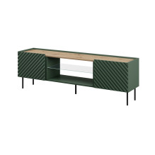 EF ONDA RTV cabinet 180.5x40xH58.39 green (standing or wall mounted)