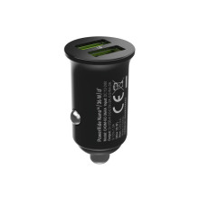 Green Cell automobilinis įkroviklis GC PowerRide Nano36 36W 6A 2x USB-A