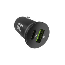 Green Cell GC PowerRide Nano38 38W 6A 1x USB-C 1x USB-A car charger