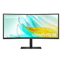 Samsung S65UC kompiuterio monitorius 86,4 cm (34 colių) 3440 x 1440 pikselių UltraWide Quad HD LCD juodas