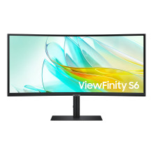 Samsung S65UC computer monitor 86.4 cm (34&quot;) 3440 x 1440 pixels UltraWide Quad HD LCD Black