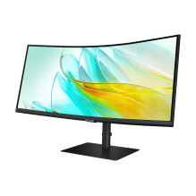 Samsung S65UC computer monitor 86.4 cm (34&quot;) 3440 x 1440 pixels UltraWide Quad HD LCD Black