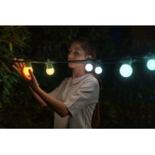 Twinkly - LED Dimmable outdoor decorative chain FESTOON 40xLED 20m IP44 Wi-Fi