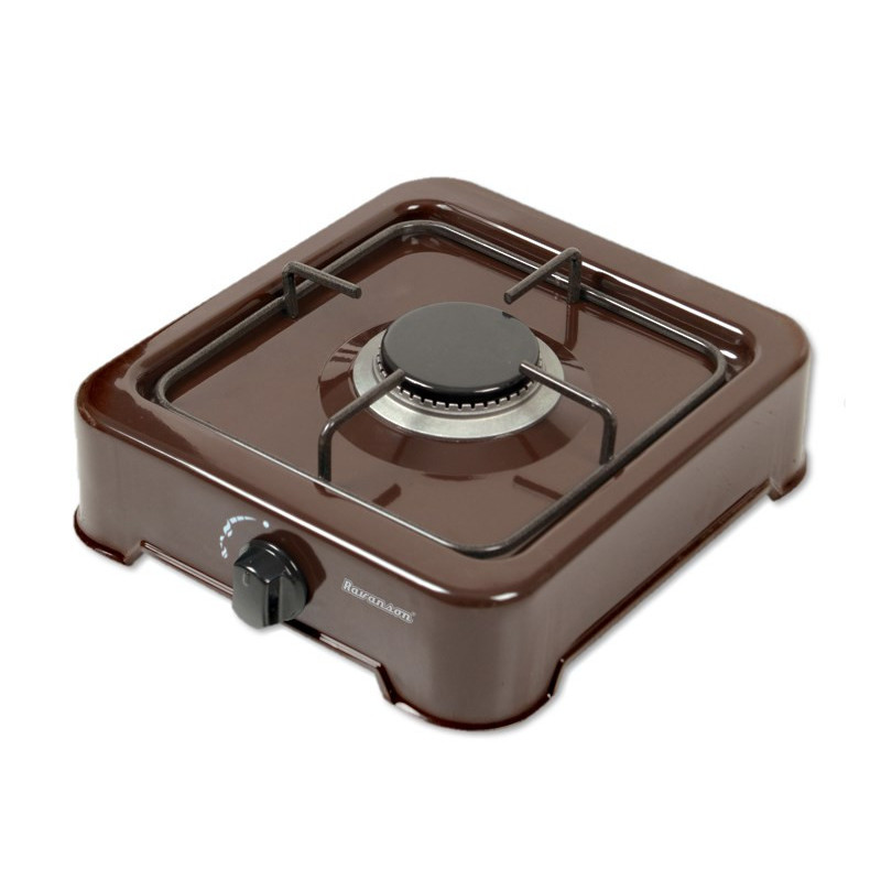 Gas cooker 1 zone Ravanson K-01BR (Brown)