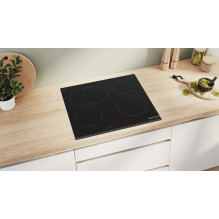 Bosch Serie 6 PIF631HB1E kaitlentė Juoda Integruota 60 cm zonos indukcinė kaitlentė 4 zona (-os)