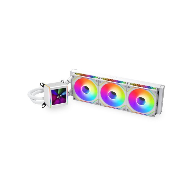 Lian Li GALAHAD II LCD SL-INF Processor Liquid cooling kit 36 cm White 1 pc(s)