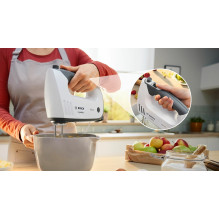 Bosch MFQ37400 mixer Hand mixer 750 W Grey, White