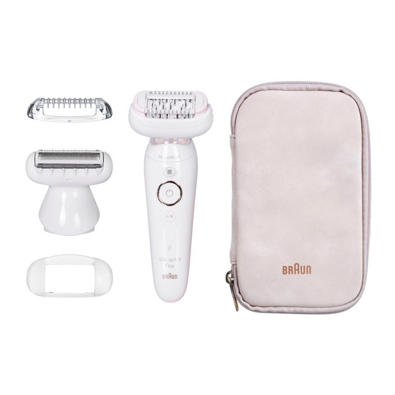 Braun Silk-épil 9 9002 epilator 40 tweezers White,