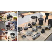 Bosch Serie 6 MUMS6ZS17 food processor 1600 W 5.5 L Black, Stainless steel