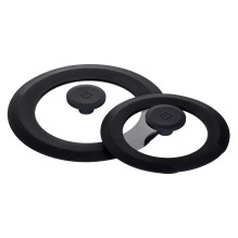 Electrolux E9HOSM pan lid Round Black, Transparent