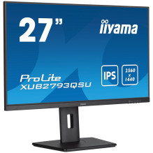 iiyama XUB2793QSU-B7 computer monitor 68.6 cm (27&quot;) 2560 x 1140 pixels Wide Quad HD LED Black