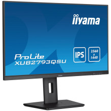 iiyama XUB2793QSU-B7 computer monitor 68.6 cm (27&quot;) 2560 x 1140 pixels Wide Quad HD LED Black