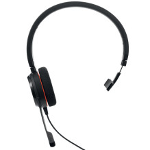 Jabra 4993-823-109 Ausinės / ausinės Laidinė galvos juosta Biuras / Skambučių centras A tipo USB juoda